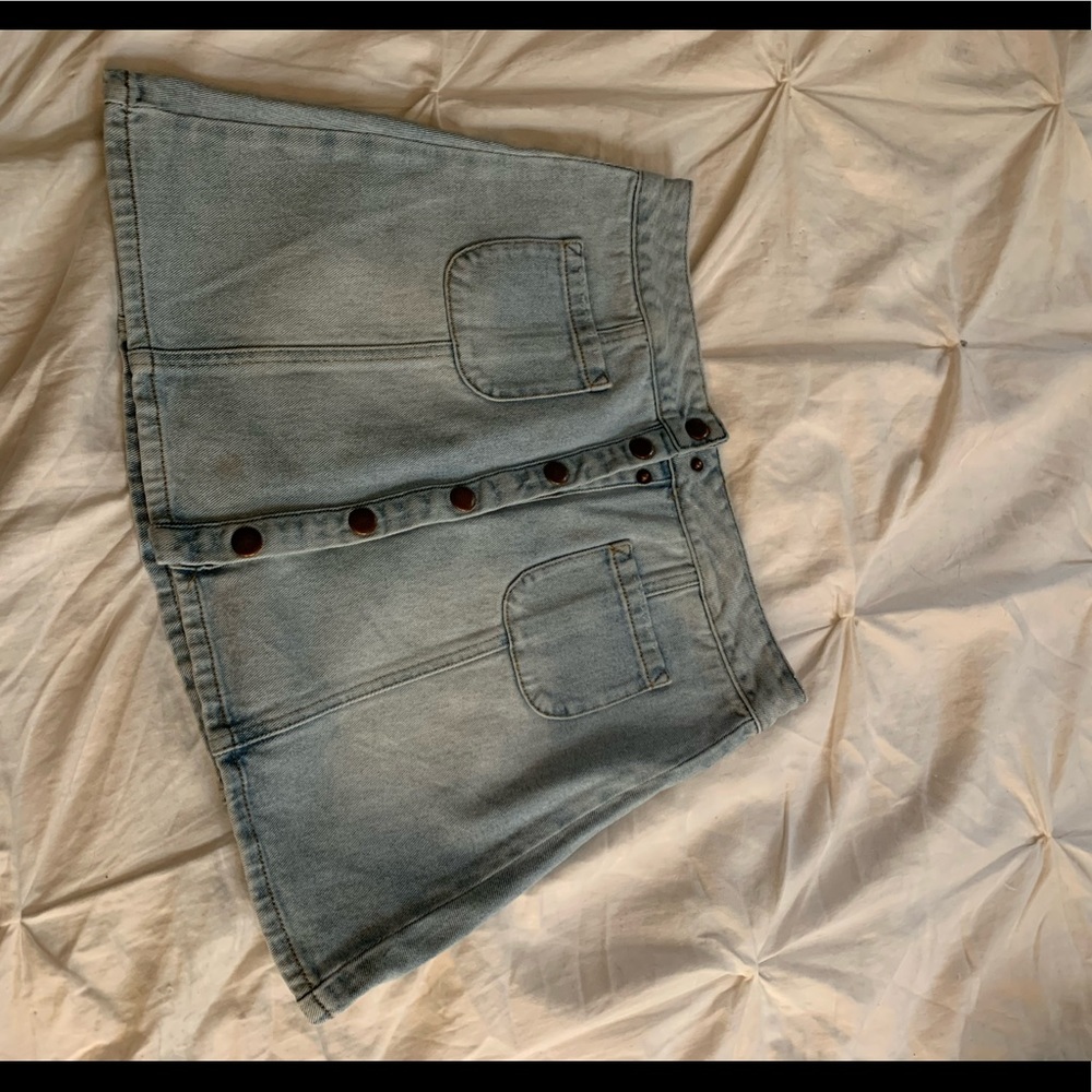 Brandy Melville Jean Skirt